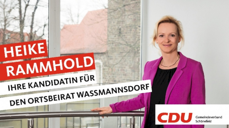 Ihre Kandidaten stellen sich vor: Heute Heike Rammhold