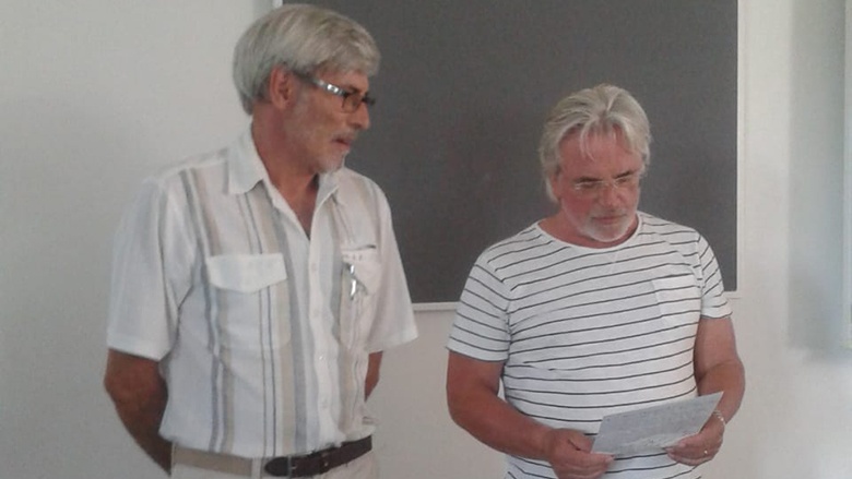 Scheidender Ortsvorsteher von Großziethen wurde geehrt.