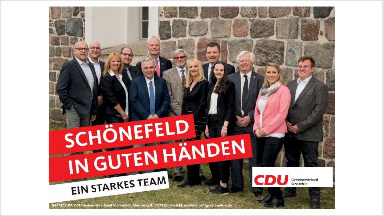 Ihre Kandidaten stellen sich vor: Heute Ihre Kandidaten für die Gemeindevertretung