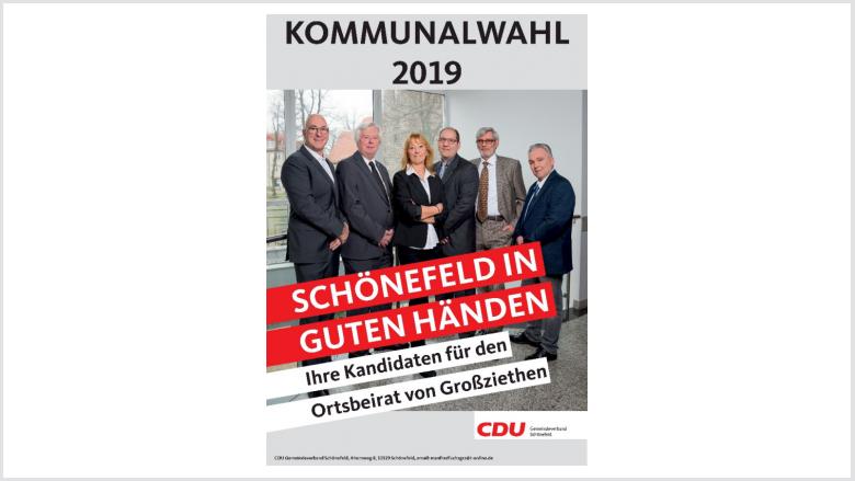 Ihre Kandidaten stellen sich vor: Heute Ihre Kandidaten für den Ortsbeirat Großziethen